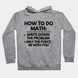 How to do math Hoodie